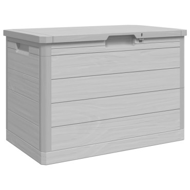 vidaXL Κουτί Μαξιλαριών Εξ Χώρου Γκρι 77,5x44,5x53cm Πολυπροπυλένιο