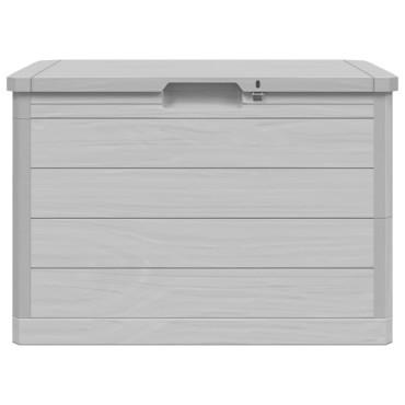 vidaXL Κουτί Μαξιλαριών Εξ Χώρου Γκρι 77,5x44,5x53cm Πολυπροπυλένιο