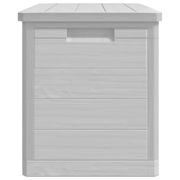 vidaXL Κουτί Μαξιλαριών Εξ Χώρου Γκρι 77,5x44,5x53cm Πολυπροπυλένιο