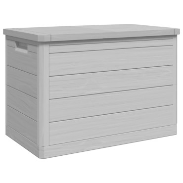 vidaXL Κουτί Μαξιλαριών Εξ Χώρου Γκρι 77,5x44,5x53cm Πολυπροπυλένιο
