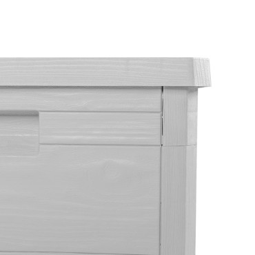 vidaXL Κουτί Μαξιλαριών Εξ Χώρου Γκρι 77,5x44,5x53cm Πολυπροπυλένιο