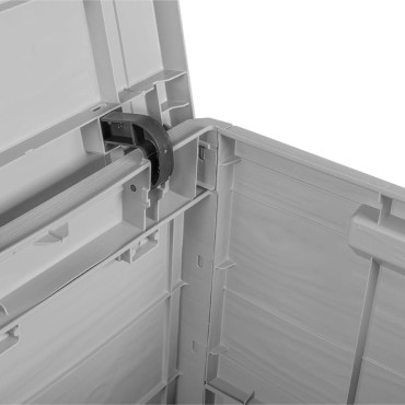 vidaXL Κουτί Μαξιλαριών Εξ Χώρου Γκρι 77,5x44,5x53cm Πολυπροπυλένιο