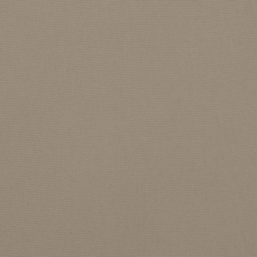 vidaXL Μαξιλάρια Καρέκλας με Πλάτη 6 τεμ. Taupe από Ύφασμα Oxford 120x50x3cm
