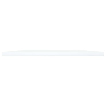 vidaXL Ράφια Βιβλιοθήκης 4 τεμ. Λευκά 80x40x1,5cm από Επεξ. Ξύλο