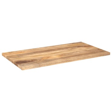 vidaXL Επιφάνεια Τραπεζιού Ορθογώνια 120x60x3,8cm Μασίφ Ξύλο Μάνγκο 1 τεμ.