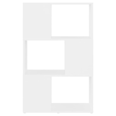 vidaXL Βιβλιοθήκη/Διαχωριστικό Χώρου Λευκό 60x24x94cm Μοριοσανίδα 1 τεμ.