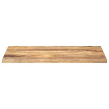 vidaXL Επιφάνεια Τραπεζιού Ορθογώνια 110x70x3,8cm Μασίφ Ξύλο Μάνγκο 1 τεμ.