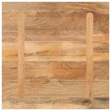 vidaXL Επιφάνεια Τραπεζιού Τετράγωνη 70x70x2,5cm Μασίφ Ξύλο Μάνγκο 1 τεμ.