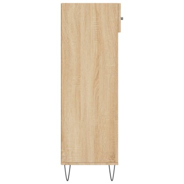 vidaXL Παπουτσοθήκη Sonoma Δρυς 60x35x105cm από Επεξεργασμένο Ξύλο 1 τεμ.