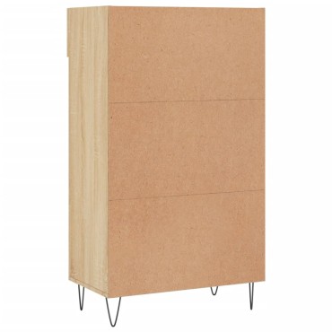 vidaXL Παπουτσοθήκη Sonoma Δρυς 60x35x105cm από Επεξεργασμένο Ξύλο 1 τεμ.
