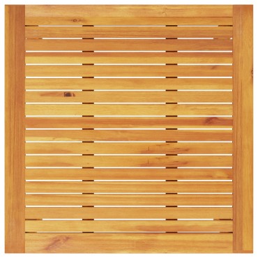 vidaXL Σετ Κήπου 5 τεμ. από Μασίφ Ξύλο Ακακίας 85x85x75cm