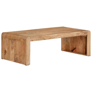 vidaXL Τραπεζάκι Σαλονιού 110x55x35cm από Μασίφ Ξύλο Ακακίας 1 τεμ.