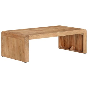 vidaXL Τραπεζάκι Σαλονιού 110x55x35cm από Μασίφ Ξύλο Ακακίας 1 τεμ.