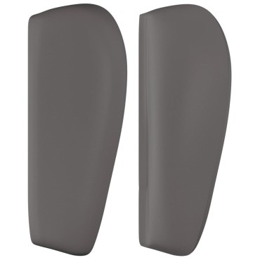 vidaXL Κεφαλάρι με Πτερύγια Γκρι 147x23x78/88cm Συνθετικό Δέρμα 1 τεμ.