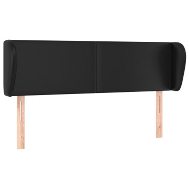 vidaXL Κεφαλάρι με Πτερύγια Γκρι 147x23x78/88cm Συνθετικό Δέρμα 1 τεμ.
