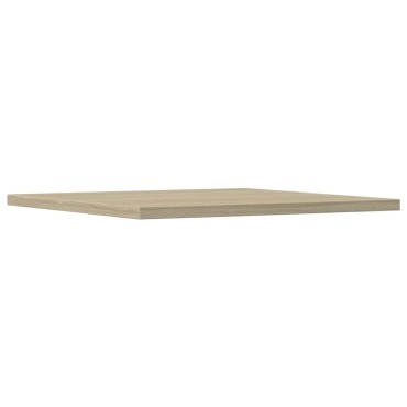 vidaXL Ράφια Βιβλιοθήκης 4 τεμ. Sonoma Δρυς 40x40x1,5cm Μοριοσανίδα
