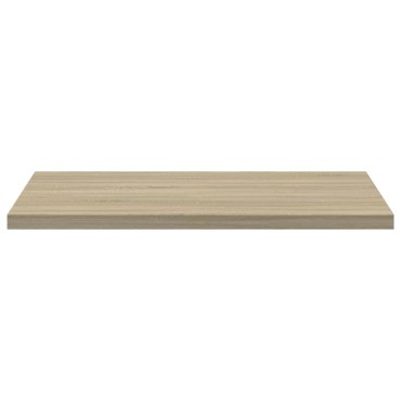 vidaXL Ράφια Βιβλιοθήκης 4 τεμ. Sonoma Δρυς 40x40x1,5cm Μοριοσανίδα