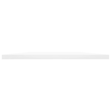 vidaXL Ράφια Βιβλιοθήκης 4 τεμ. Λευκά 40x40x1,5cm από Επεξ.Ξύλο