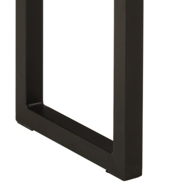 vidaXL Τραπέζι Κονσόλα με Live Edge 105x33x76cm Μασίφ Ξύλο Μάνγκο