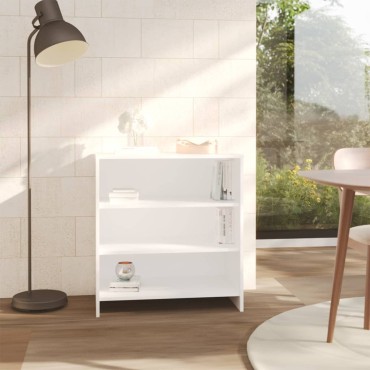 vidaXL Μπουφές Λευκός 70x40,5x75cm από Μοριοσανίδα 1 τεμ.