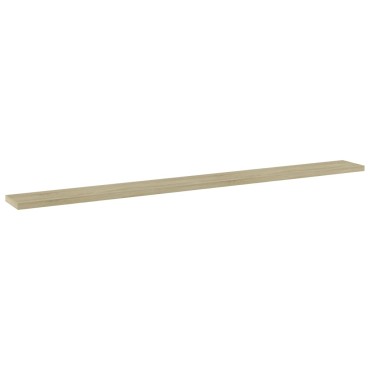 vidaXL Ράφια Βιβλιοθήκης 4 τεμ. Sonoma Δρυς 100x10x1,5cm Μοριοσανίδα