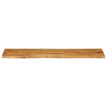 vidaXL Επιφάνεια Τραπεζιού 180x40x2,5cm Live Edge Μασίφ Ξύλο Μάνγκο 1 τεμ.