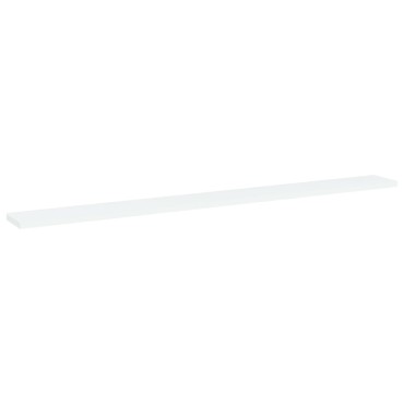 vidaXL Ράφια Βιβλιοθήκης 4 τεμ. Λευκά 100x10x1,5cm από Μοριοσανίδα