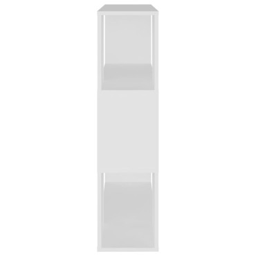vidaXL Βιβλιοθήκη/Διαχωριστικό Χώρου Λευκό 80x24x94cm Μοριοσανίδα 1 τεμ.