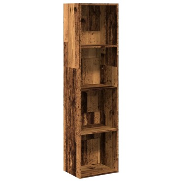 vidaXL Βιβλιοθήκη Όψη Παλαιού Ξύλου 40x30x152cm Επεξεργασμένο Ξύλο 1 τεμ.