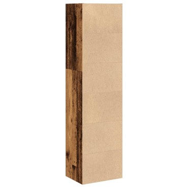 vidaXL Βιβλιοθήκη Όψη Παλαιού Ξύλου 40x30x152cm Επεξεργασμένο Ξύλο 1 τεμ.