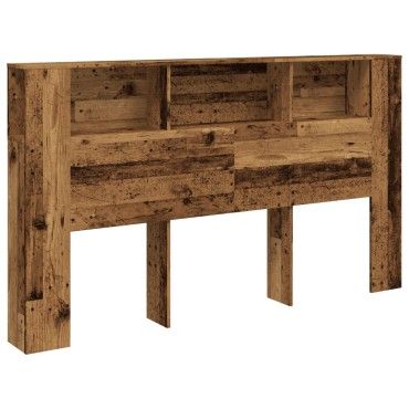 vidaXL Κεφαλάρι Με Αποθηκευτικό Χώρο 180x18,5x102,5cm Επεξ. Ξύλο 1 τεμ.