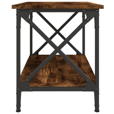 vidaXL Βοηθητικό Τραπέζι Καπνιστή Δρυς 55x38x45cm Επεξεργασμένο Ξύλο