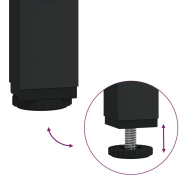 vidaXL Βοηθητικό Τραπέζι Καπνιστή Δρυς 55x38x45cm Επεξεργασμένο Ξύλο