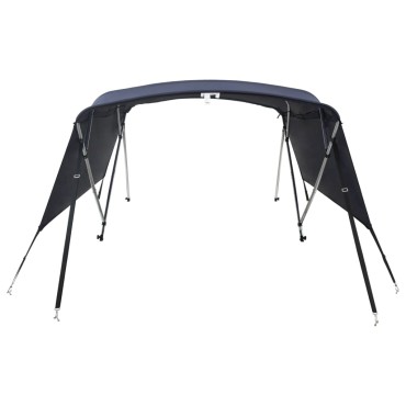 vidaXL Τέντα Σκάφους με 4 Αψίδες Τοιχώματα 243x(230-244)x137 εκ.