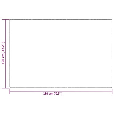 vidaXL Κουβέρτα Βαρύτητας με Κάλυμμα Γκρι 120x180 εκ. 5 κ. Υφασμάτινη