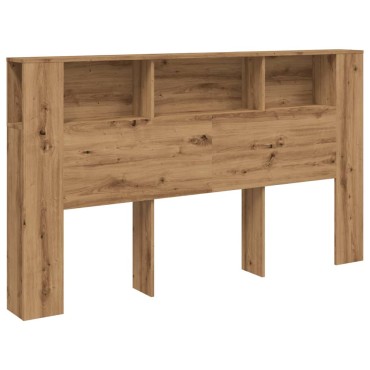 vidaXL Κεφαλάρι Με Αποθηκευτικό Χώρο 180x18,5x102,5cm Επεξ. Ξύλο 1 τεμ.