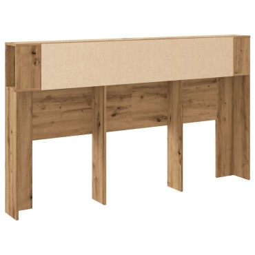 vidaXL Κεφαλάρι Με Αποθηκευτικό Χώρο 180x18,5x102,5cm Επεξ. Ξύλο 1 τεμ.