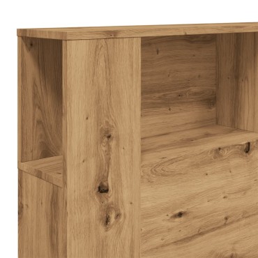 vidaXL Κεφαλάρι Με Αποθηκευτικό Χώρο 180x18,5x102,5cm Επεξ. Ξύλο 1 τεμ.