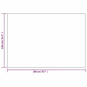 vidaXL Κουβέρτα Βαρύτητας με Κάλυμμα Γκρι 138x200 εκ. 10 κ. Υφασμάτινη
