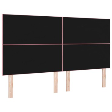 vidaXL Κεφαλάρι με Διαμαντάκια σε Ροζ Βελούδοx40x7 cm 1 τεμ.