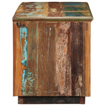 vidaXL Ράφι Παπουτσιών 110x35x40cm Μασίφ Ξύλο Ανακυκλωμένο