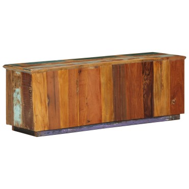 vidaXL Ράφι Παπουτσιών 110x35x40cm Μασίφ Ξύλο Ανακυκλωμένο