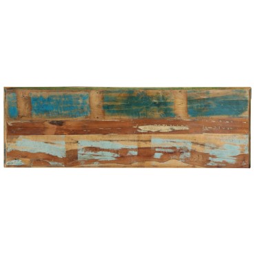 vidaXL Ράφι Παπουτσιών 110x35x40cm Μασίφ Ξύλο Ανακυκλωμένο