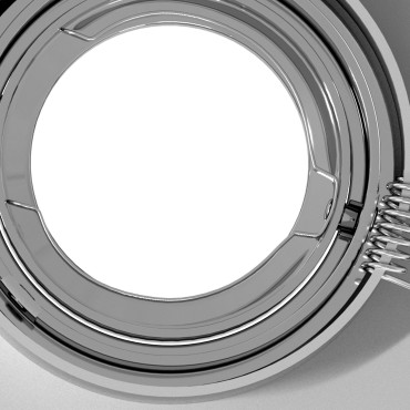 vidaXL Ανασυρμένα Σποτ 6 τεμ Τετράγωνα GU10 Ασημί 91x91 χιλ.