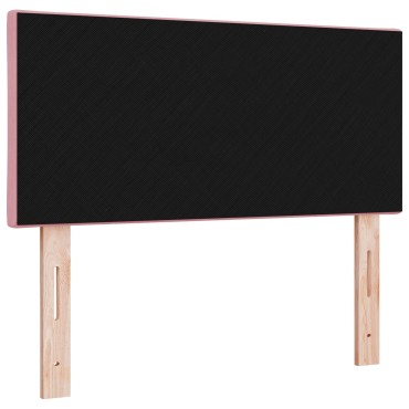 vidaXL Κεφαλάρι με Διαμάντια Ροζ Βελούδο 90x40x7cm 1 τεμ.