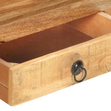 vidaXL Έπιπλο Τηλεόρασης 117x30x41cm Μασίφ Ακατέργαστο Ξύλο Μάνγκο