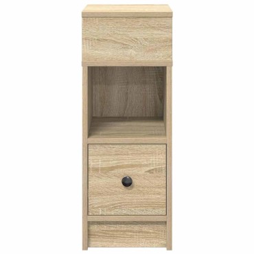 vidaXL Κομοδίνο με συρτάρι Sonoma Δρυς 25x31x66cm 1 τεμ.
