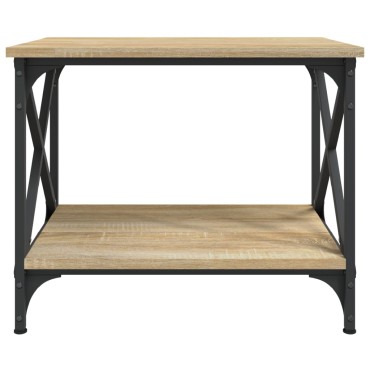 vidaXL Βοηθητικό Τραπέζι Sonoma Δρυς 55x38x45cm Επεξεργασμένο Ξύλο