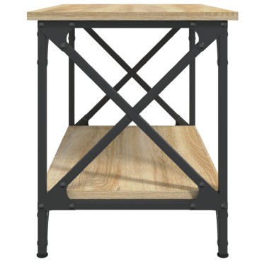 vidaXL Βοηθητικό Τραπέζι Sonoma Δρυς 55x38x45cm Επεξεργασμένο Ξύλο