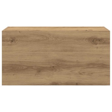 vidaXL Ντουλάπι τοίχου μπάνιου Artisan Oak Κατασκευασμένο ξύλο 60x25x30 cm 1 τεμ.